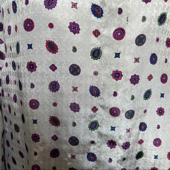 Alfred Dunner vintage button up blouse, sz 14 - Picture 8 of 8